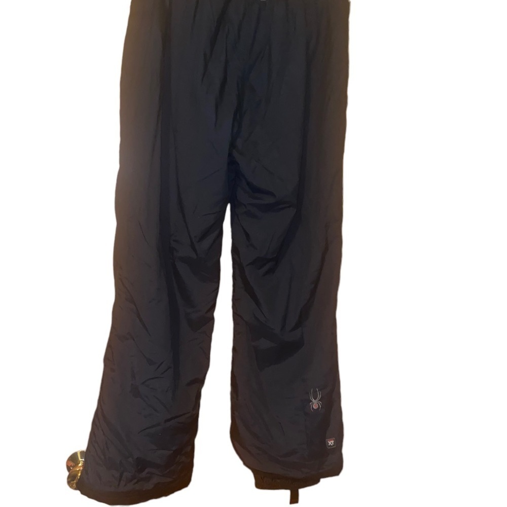 Youth kids spyder xt spider black ski pants size 20 snow